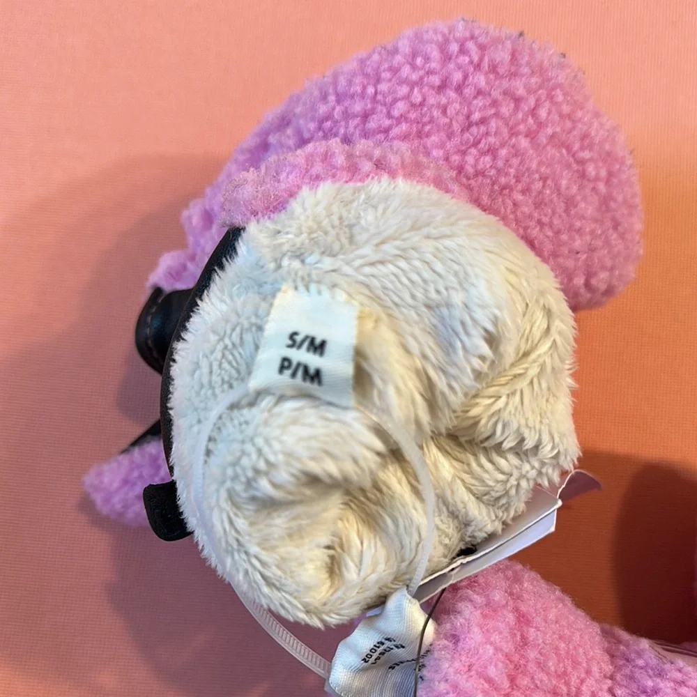 UGG Pink and Black Mittens